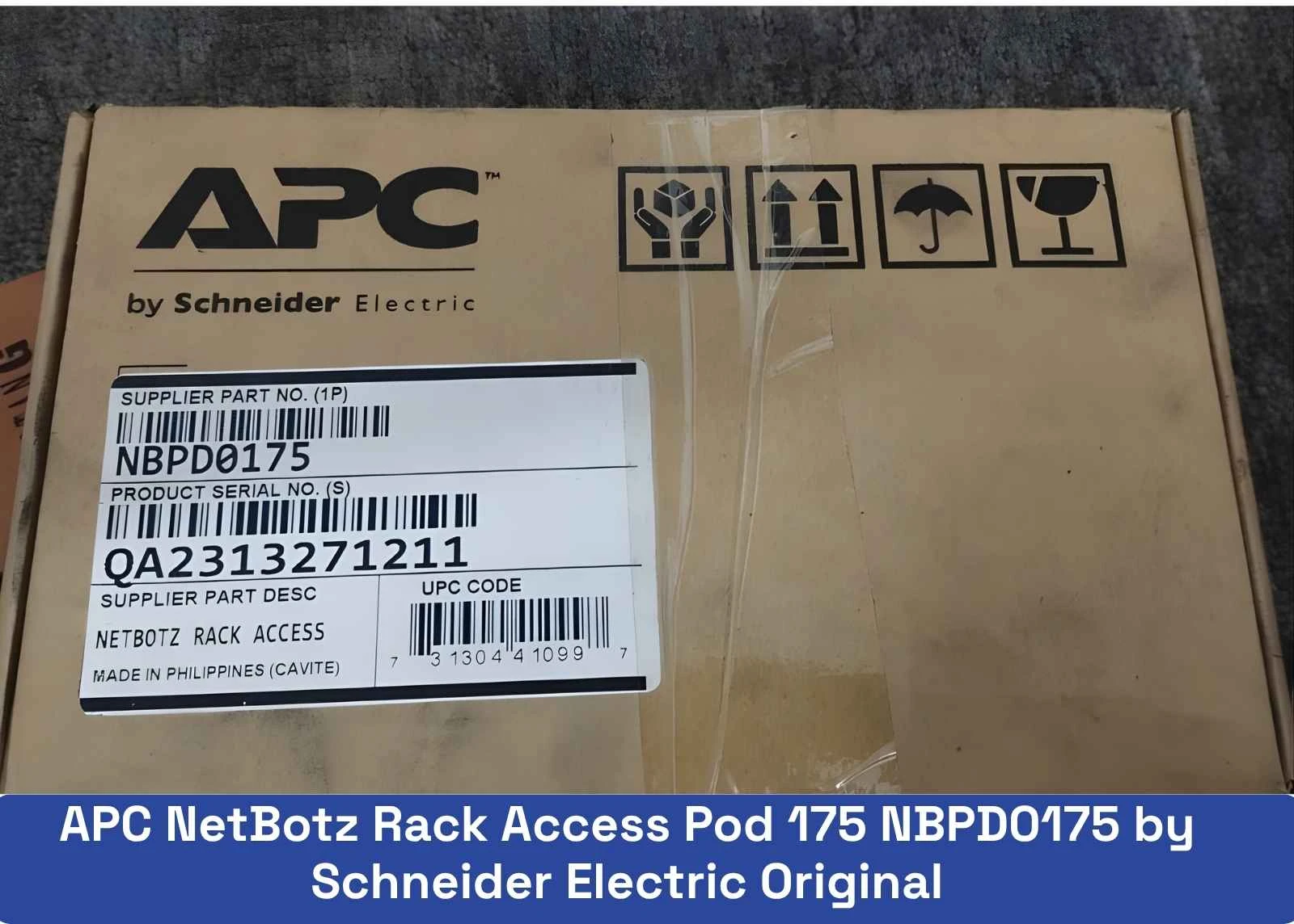Original Schneider Electric APC NetBotz Rack Access Pod 175 Model NBPD0175 Made in Philippines