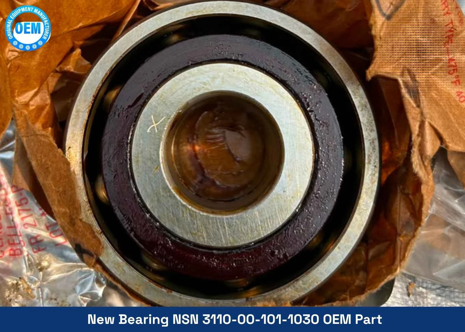 New Part Industrial Bearing NSN 3110-00-101-1030