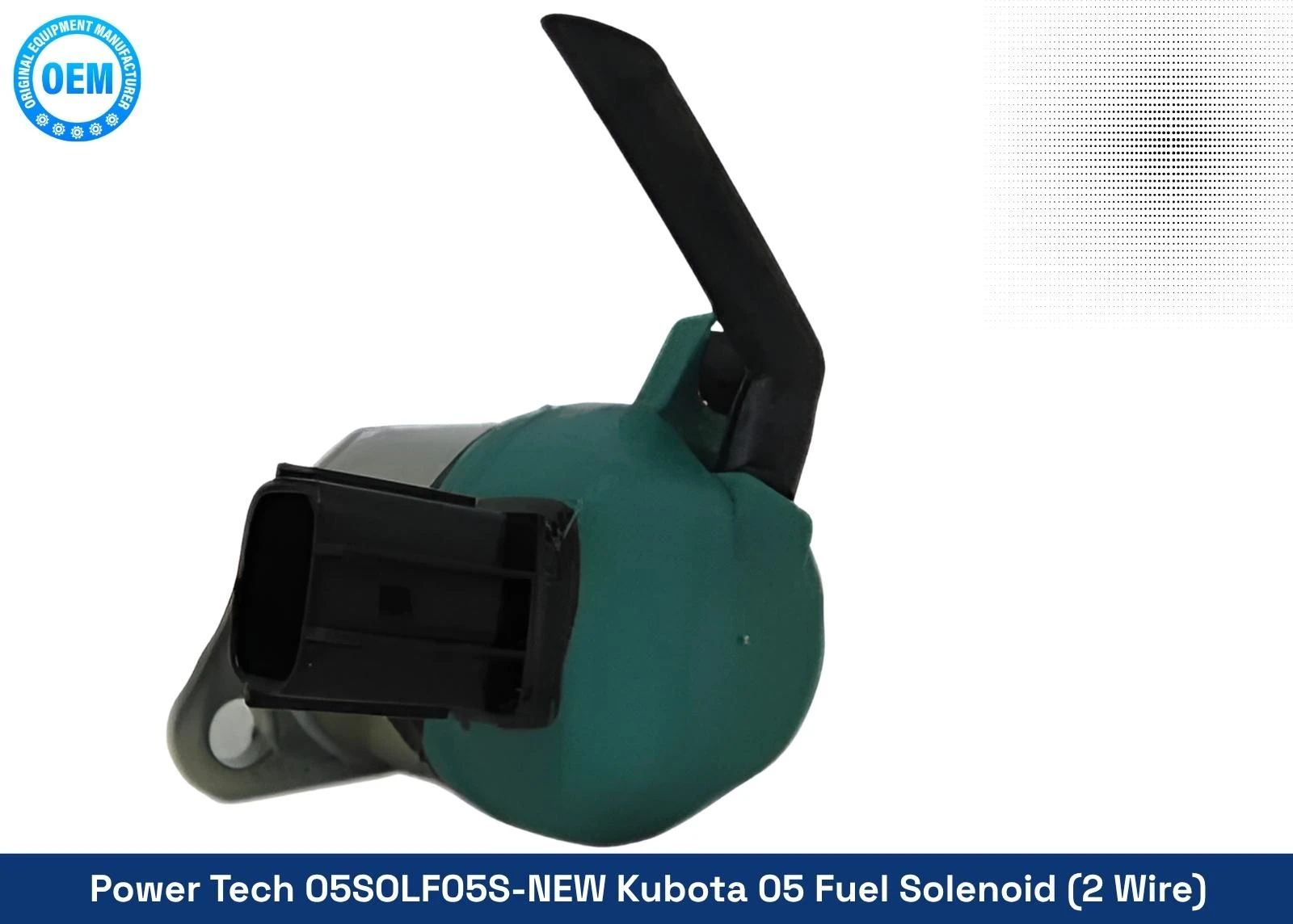 Woodward Power Tech 05SOLF05S-NEW Kubota 05 Fuel Solenoid OEM Part