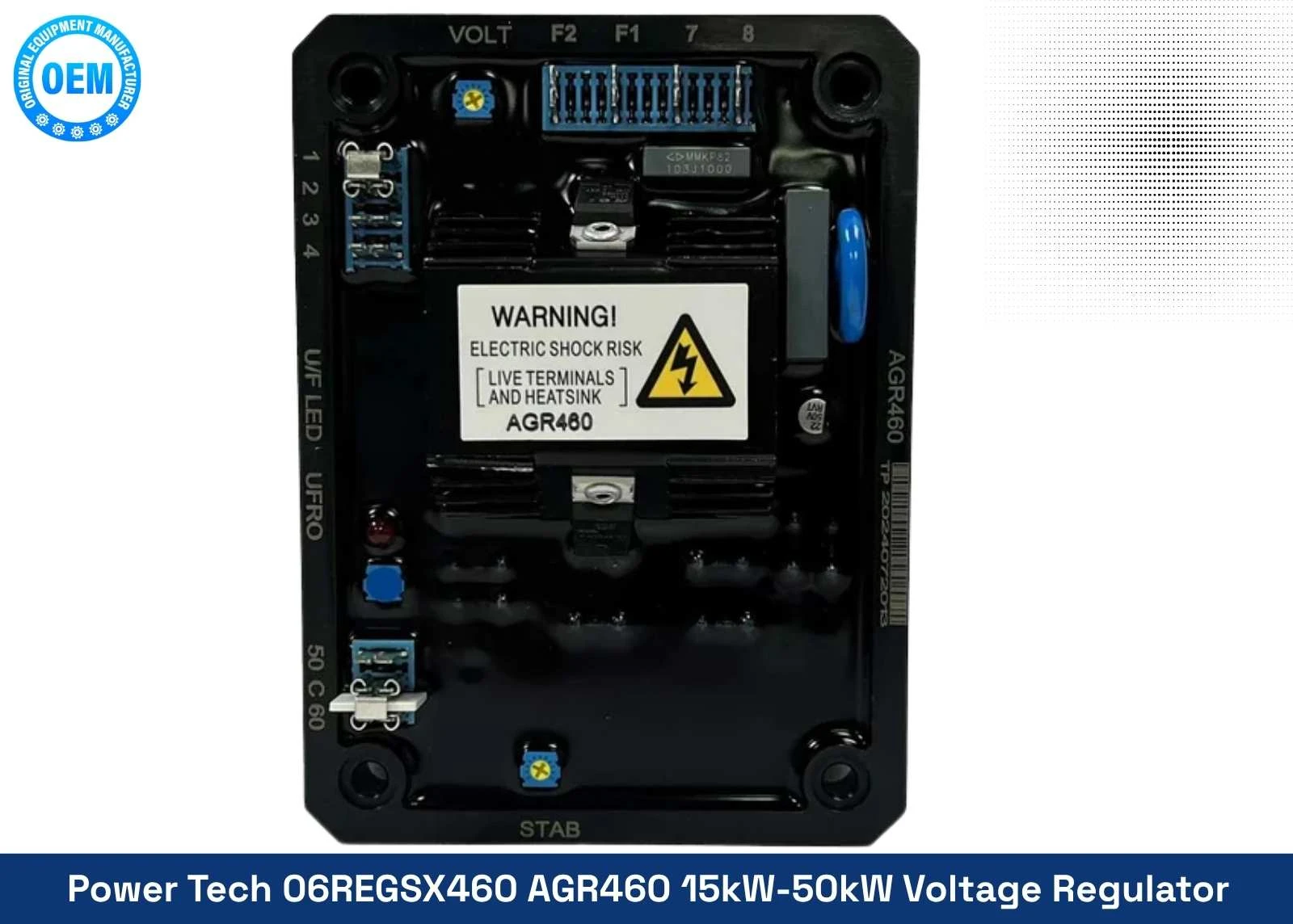 Power Tech 06REGSX460 AGR460 Voltage Regulator OEM Part