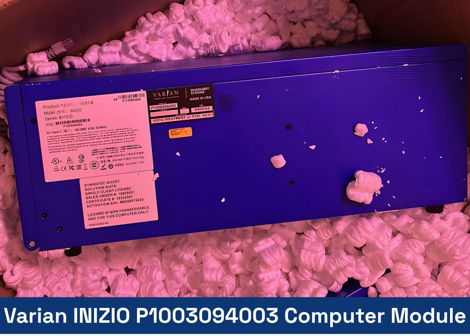 Varian INIZIO P1003094003 Computer Module