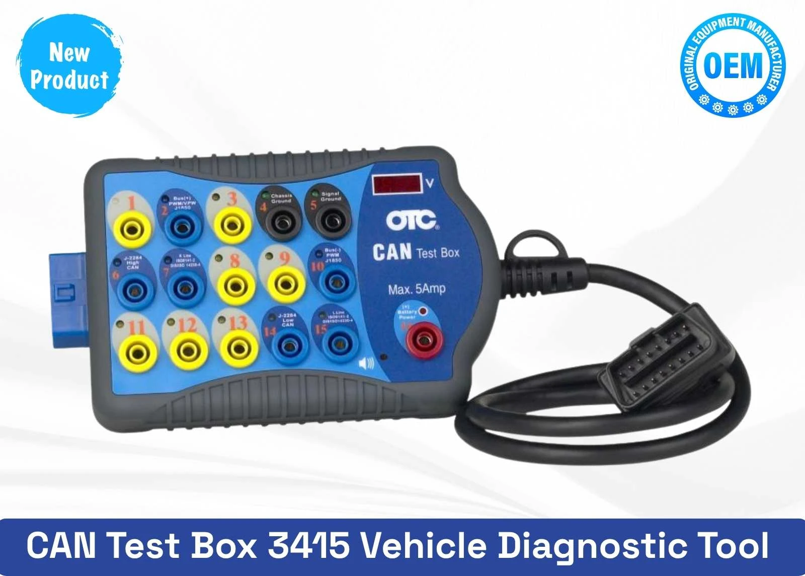 NPM 3415 CAN Test Box OBDII Automotive Diagnostic Tool (OEM Part)